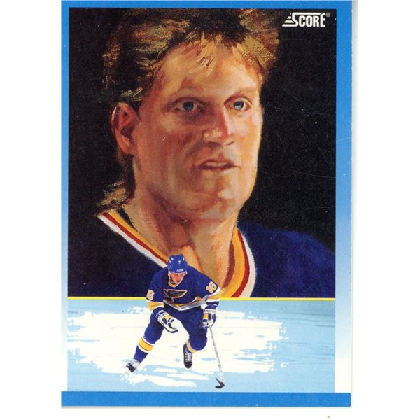 1991-92 Score Brett Hull #377 Hocky Card