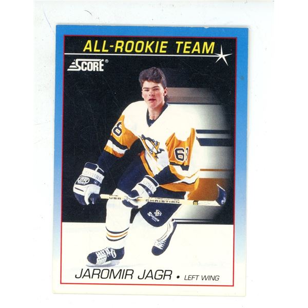 1991-92 Score Jaromir Jags #981 All Rookie Team Hockey Card