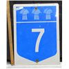 Image 1 : #7 Saskatchewan Highway Sign