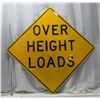 Image 1 : Over Height Loads Highway Sign
