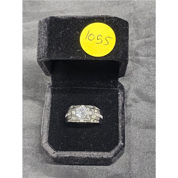 NEW Platinum Plated 1.0ct (CZ) Man’s Ring