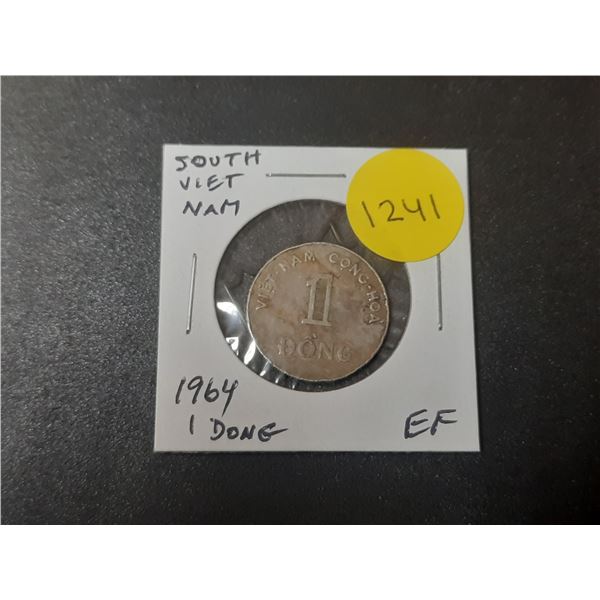 South Vietnam. 1964 1 Dong. EF.
