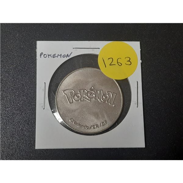 Pokémon Nintendo medal. Unc.