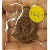 Image 1 : British Royal Army Medical Corps pin. King’s Crown. AU.