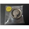 Image 1 : Netherlands Silver Broach cut out from a Silver Dutch 1930 2 ½ Gulden coin.