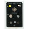 Image 1 : 1858 – 1958 Coins of the Year Set. 6-coin set, all from Uncirculated rolls. Housed in a COT