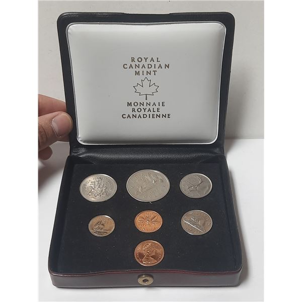 1977 SWL 7-coin Nickel Custom Set. Includes two 1 Cent Coins. The Dollar has Short Water Lines. Hous