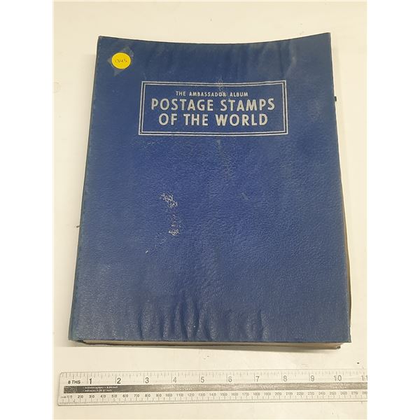 The Ambassador Album of Postage Stamps of the World. This stamp collection was started in 1954 and c