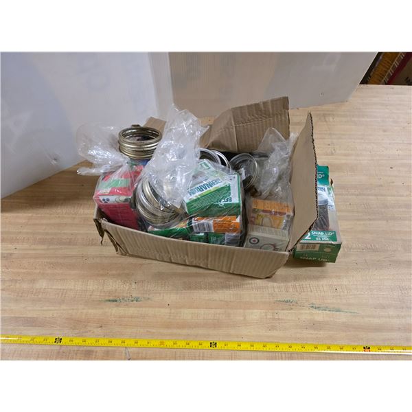 Lot of canning supplies