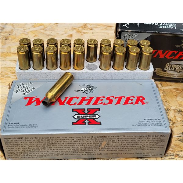 Winchester 270 shell casings