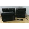 Image 1 : stereo, speakers, cassette/CD player