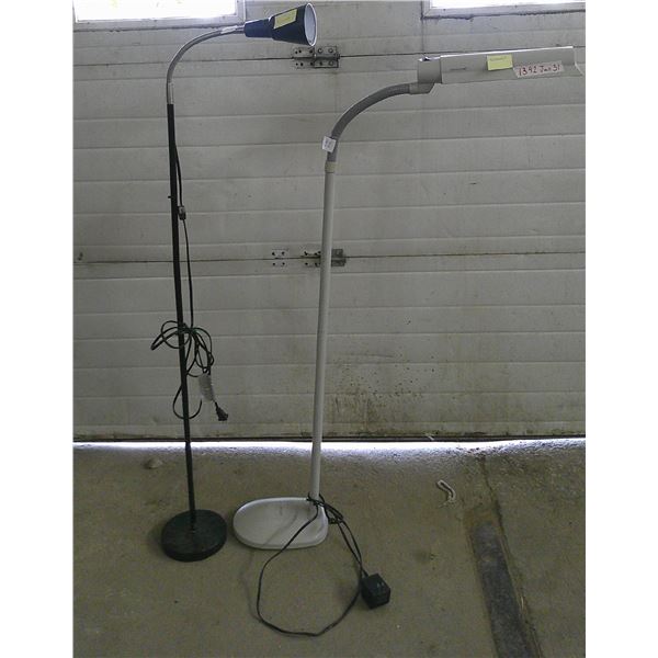 2 standing lamps (work)