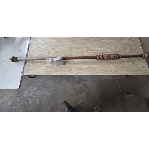 Shower curtain rods