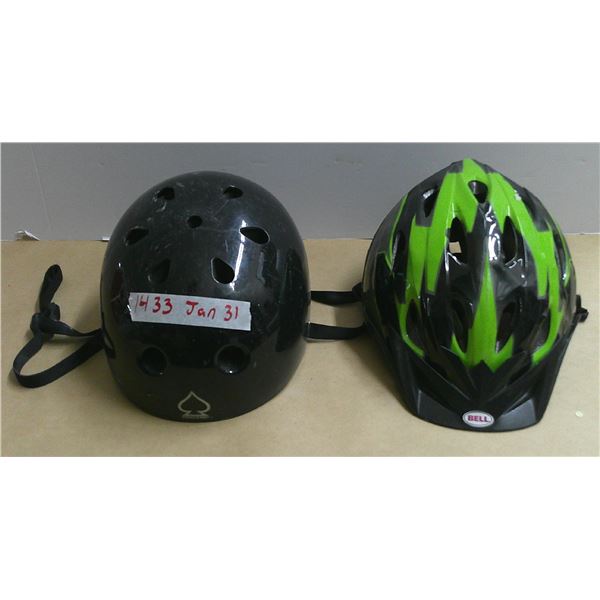 2 bike helmets