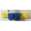 Image 1 : 7 Federal Glass Milk Mugs