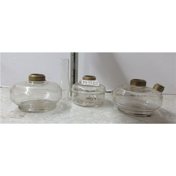 3 clear lamp base only