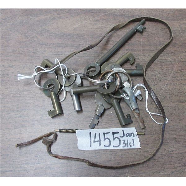 Vintage Skeleton Lock KEYS