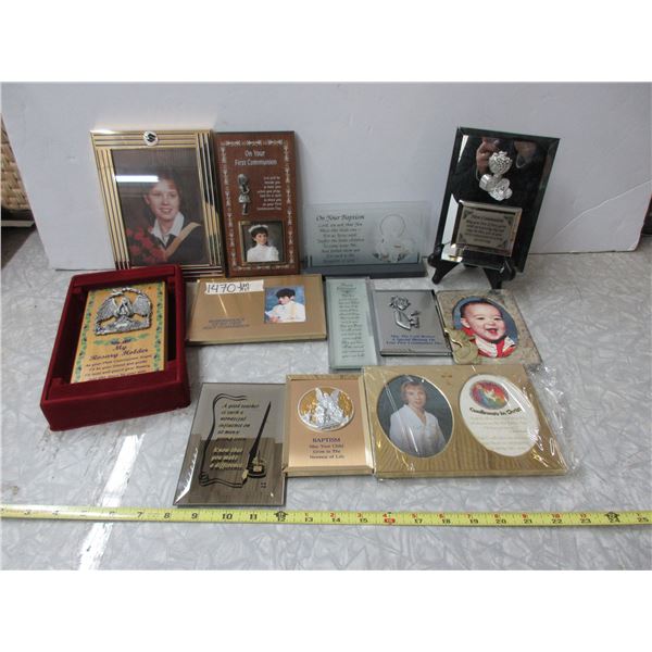 Assorted Small Frames and Display
