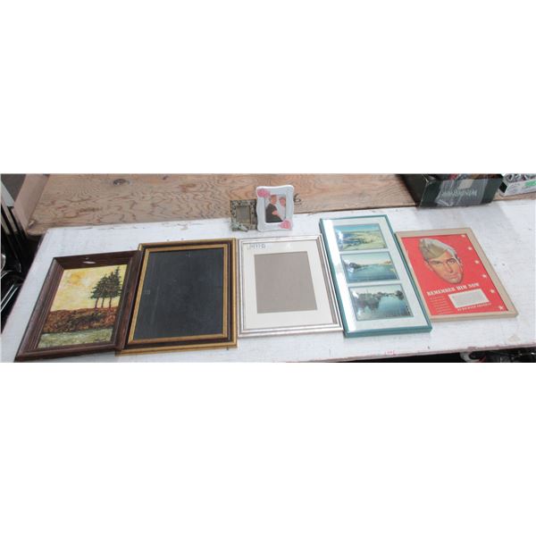 Assorted Pictures and Frames