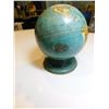 Image 2 : VINTAGE 4” DIAMETER GLOBE TIN COIN BANK