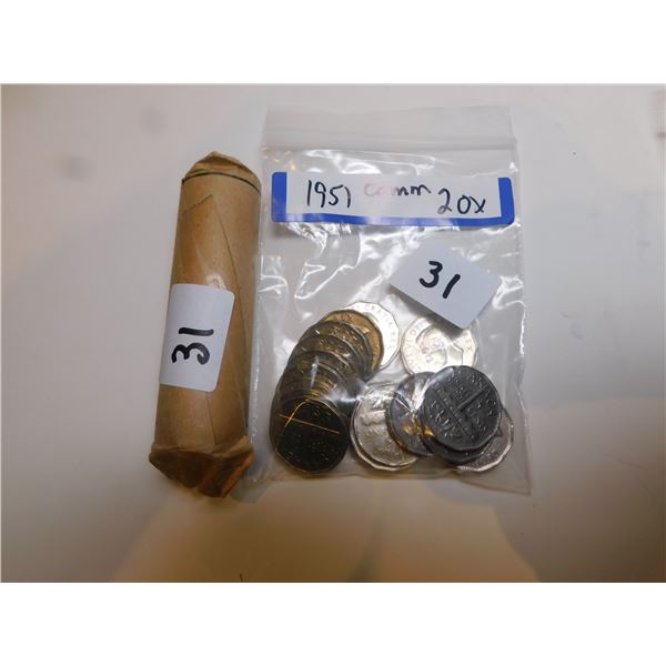 60-1951 COMMEMORATIVE FIVE CENTS