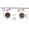 Image 1 : 1912 SILVER FIVE CENT AND 1941 NEWFOUNDLAND SILVER FIVE CENT