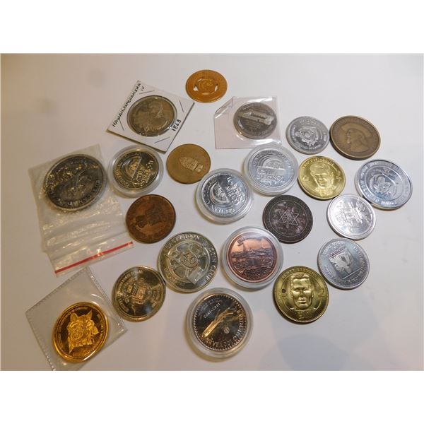 COMMEMORATIVE TOKEN LOT