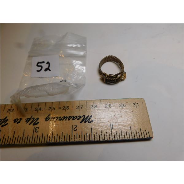 VINTAGE BELT RING, ADJUSTABLE SIZE