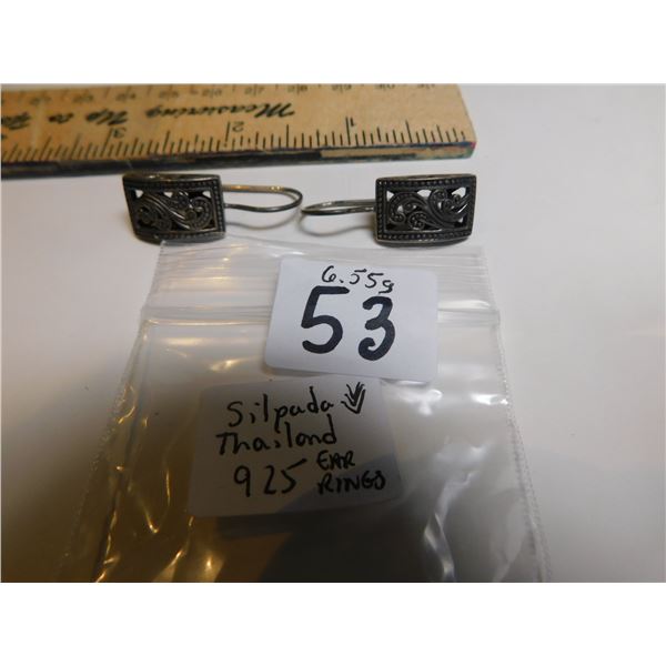 SILPADA THAILAND STERLING EARRINGS