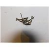 Image 2 : STERLING DOLPHIN EARRINGS NO BACKS