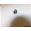 Image 2 : SOUTHWEST SILVER TONE UNMARKED TURQUOISE RING SIZE 4