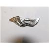 Image 1 : STERLING RIBBON SHAPED BROACH 7.4g