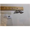 Image 2 : STERLING RIBBON SHAPED BROACH 7.4g