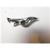 Image 3 : STERLING RIBBON SHAPED BROACH 7.4g