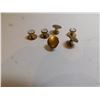 Image 2 : GOLDTONE LETTER’P’ TUXEDO BUTTON STUDS SET OF 6