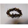 Image 2 : TIGER EYE AND CRYSTAL STRETCH BRACELET