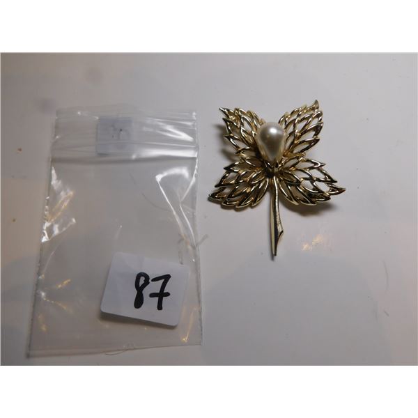 SARAH COVENTRY FAUX PEARL BROACH