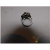 Image 5 : SILVERTONE RHINESTONE RING MARKED 94 INSIDE SIZE 6-7