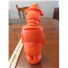 Image 4 : ORANGE BEAR PLASTIC COIN BANK