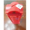 Image 4 : BRITISH TELEPHONE BOOTH COIN BANK, PLASTIC