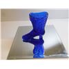 Image 2 : FENTON COBALT BLUE 4” GLASS BOOT