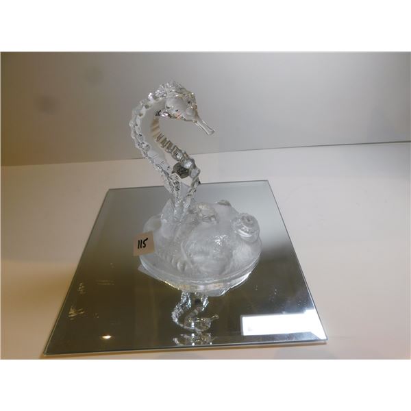 CRISTAL D’ARQUES FRANCE CRYSTAL SEA HORSE