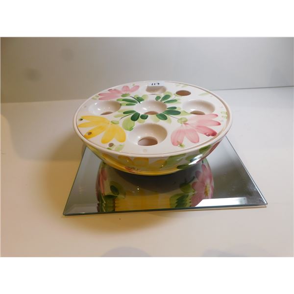 VINTAGE REGAL CRAFTS CROCUS BOWL HAND PAINTED JAPAN