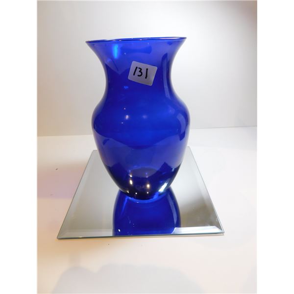 COBALT BLUE VASE