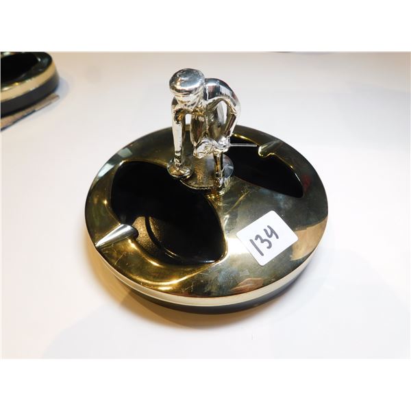 VINTAGE MADE IN JAPAN CURLING ASH TRAY