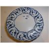 Image 1 : ANTIQUE 9 ¼ “WILLIAM A ADDERLEY FLOW BLUE PLATE