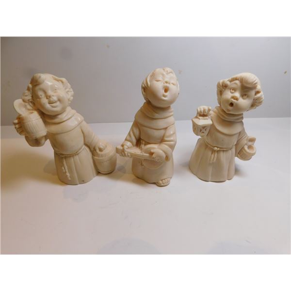 3-FAUX MARBLE A SANTINI, MERRY FRIARS, MADE IN ITALY