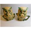 Image 1 : 4-PIECE OWL SALT, PEPPER, CREAM AND SUGR SET