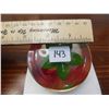 Image 3 : LUCITE PAPER WEIGHT, STRAWBERRIES
