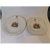Image 1 : CORONATION ELIZABETH II 2 PLATES